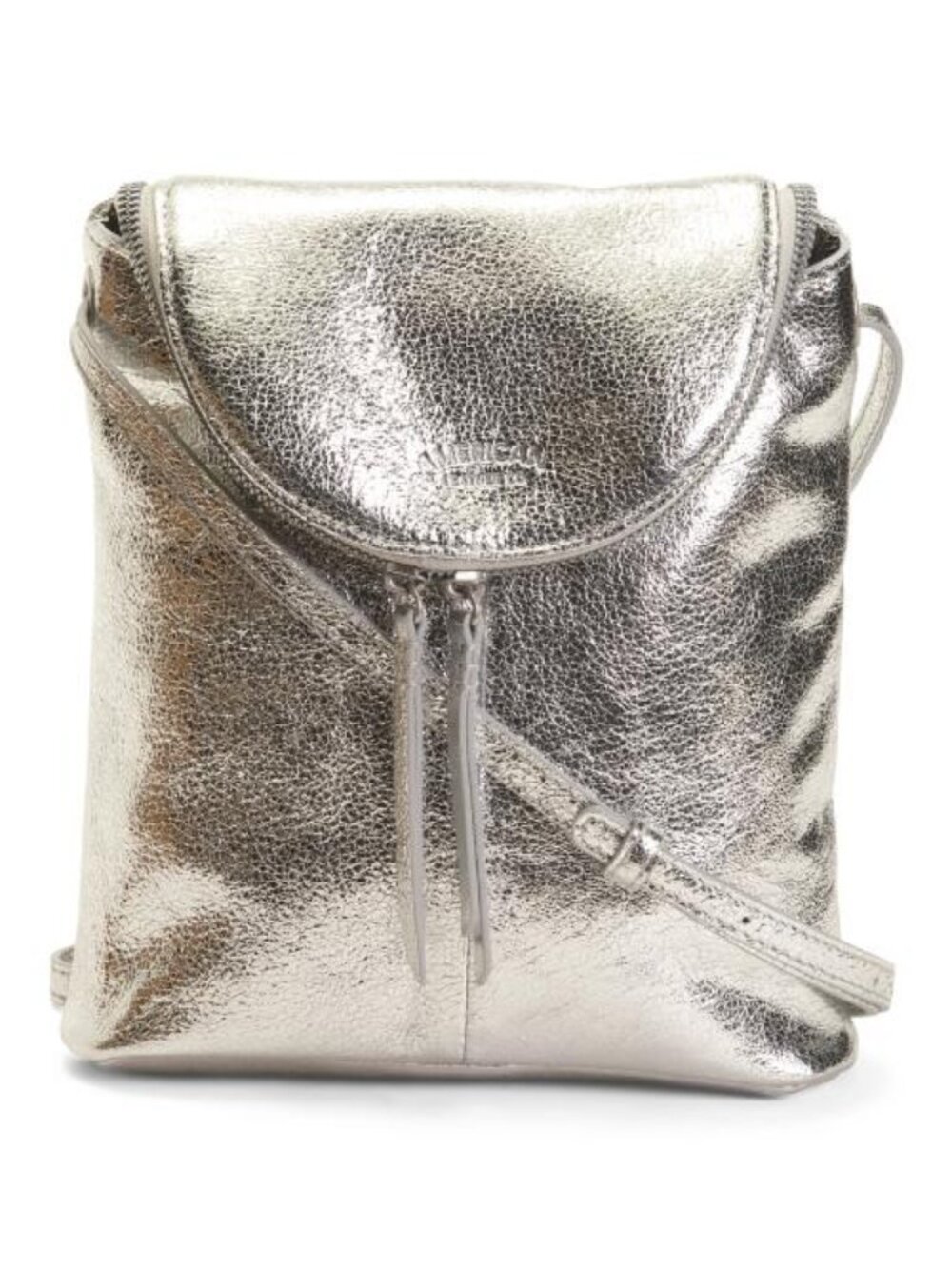 AMERICAN LEATHER CO. Leather Hampton Large Zip Around Crossbody
